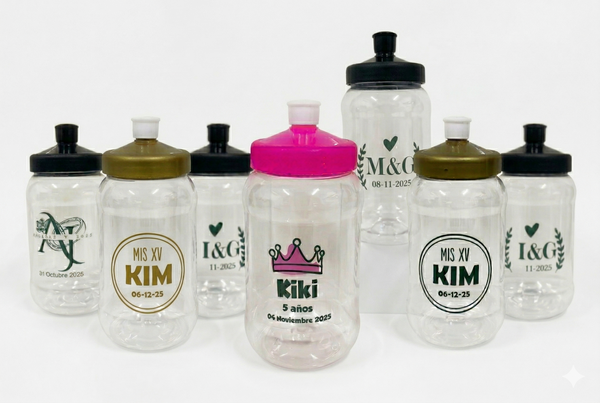 Cilindros personalizados → "El favorito de las bodas y XV años"