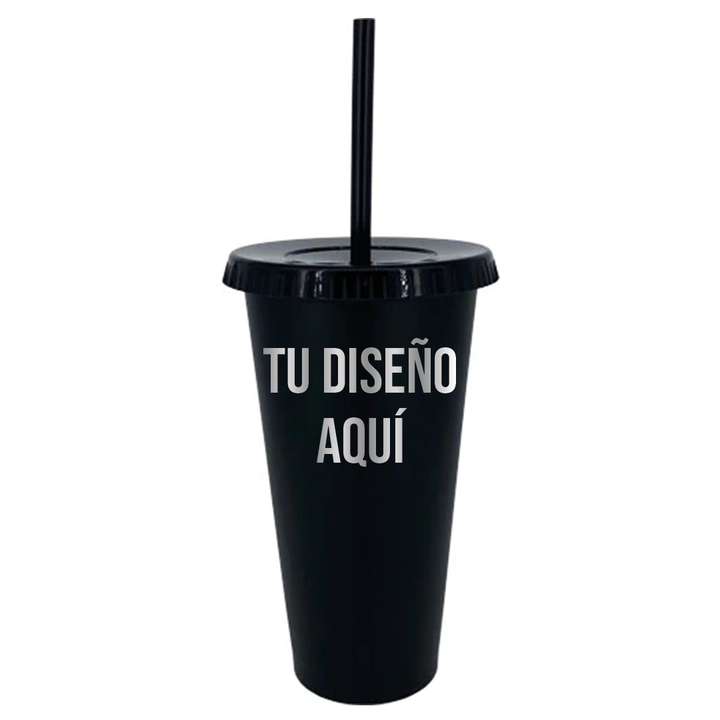 Vaso Personalizado 24oz con popote