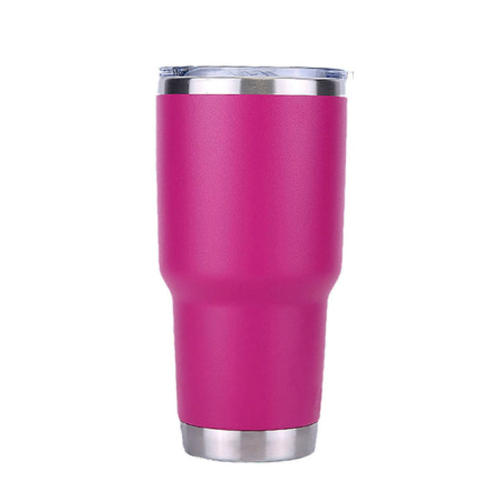 Termo de acero inoxidable de 30 oz rosa